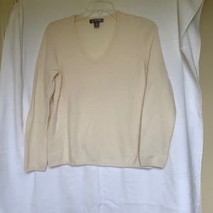 Cashmere Charter Club cream LRG, mild/medium wear